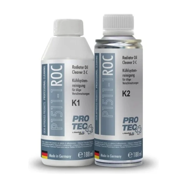 PROTEC P1511-1 Radiator Oil Cleaner 2-compK1+K2(промывка системы охлаждения 2-х компонентная)
