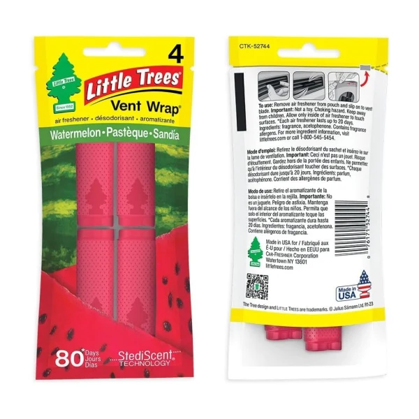 Little Trees. Vent Wrap. Ароматизатор Арбуз