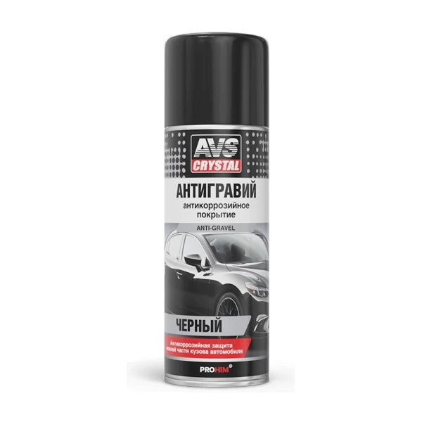 AVS Антигравий черный 520 ml. AVK-118