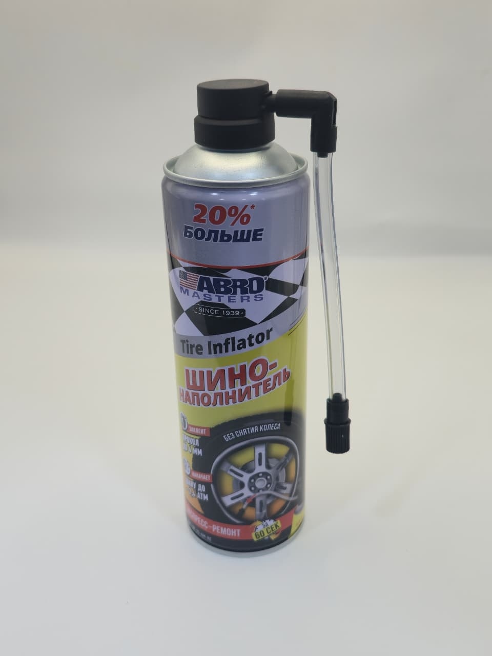 ABRO Tire Inflator. QF-35. Шинонаполнитель +25% 425 гр.