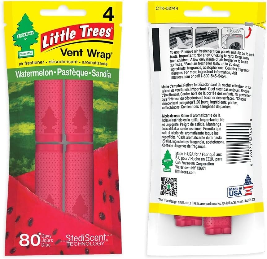 Little Trees. Vent Wrap. Ароматизатор Арбуз