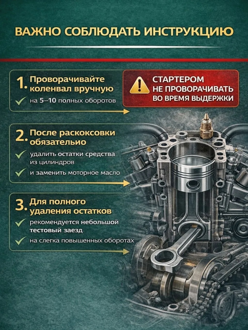 Greenol Reanimator Раскоксовка 450 мл.