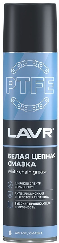 LAVR LN1741 Смазка цепная белая 400 мл