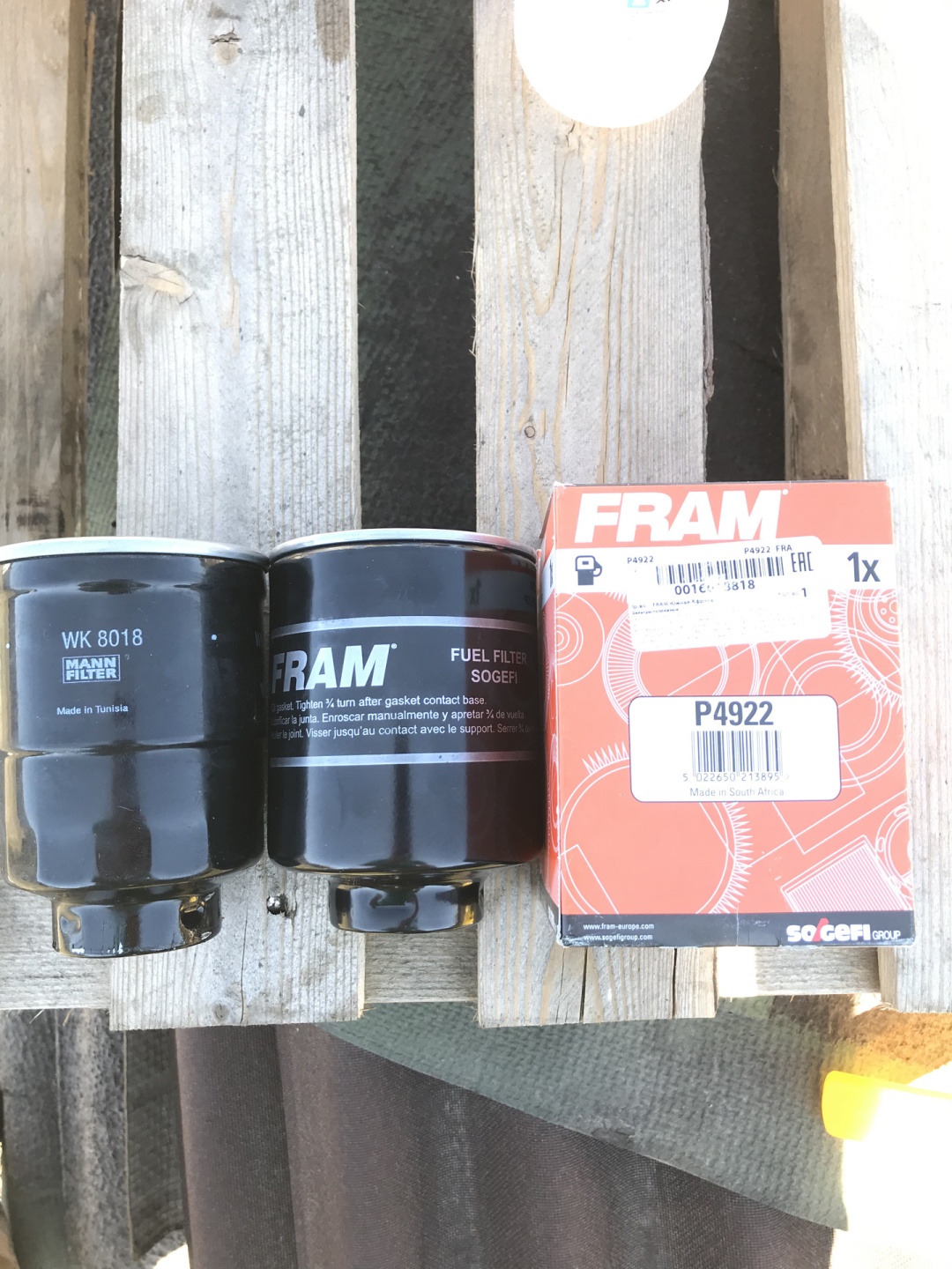 FRAM P4922 Фильтр топливный
