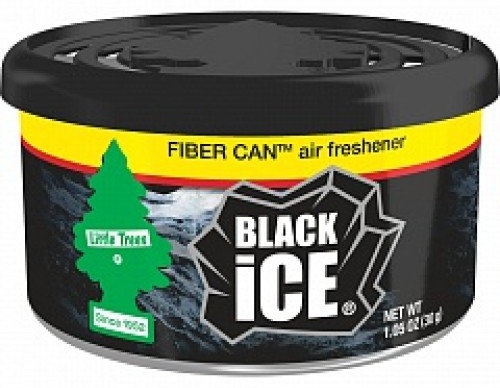 Little Trees. FIBER CAN. Баночка ЧЕРНЫЙ ЛЕД.